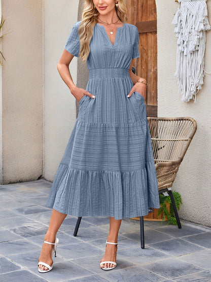 Women's casual midi dress
