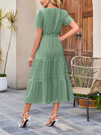 Women's casual midi dress
