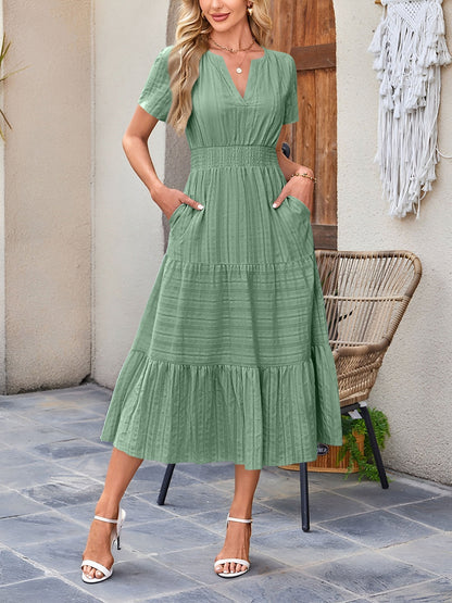 Women's casual midi dress
