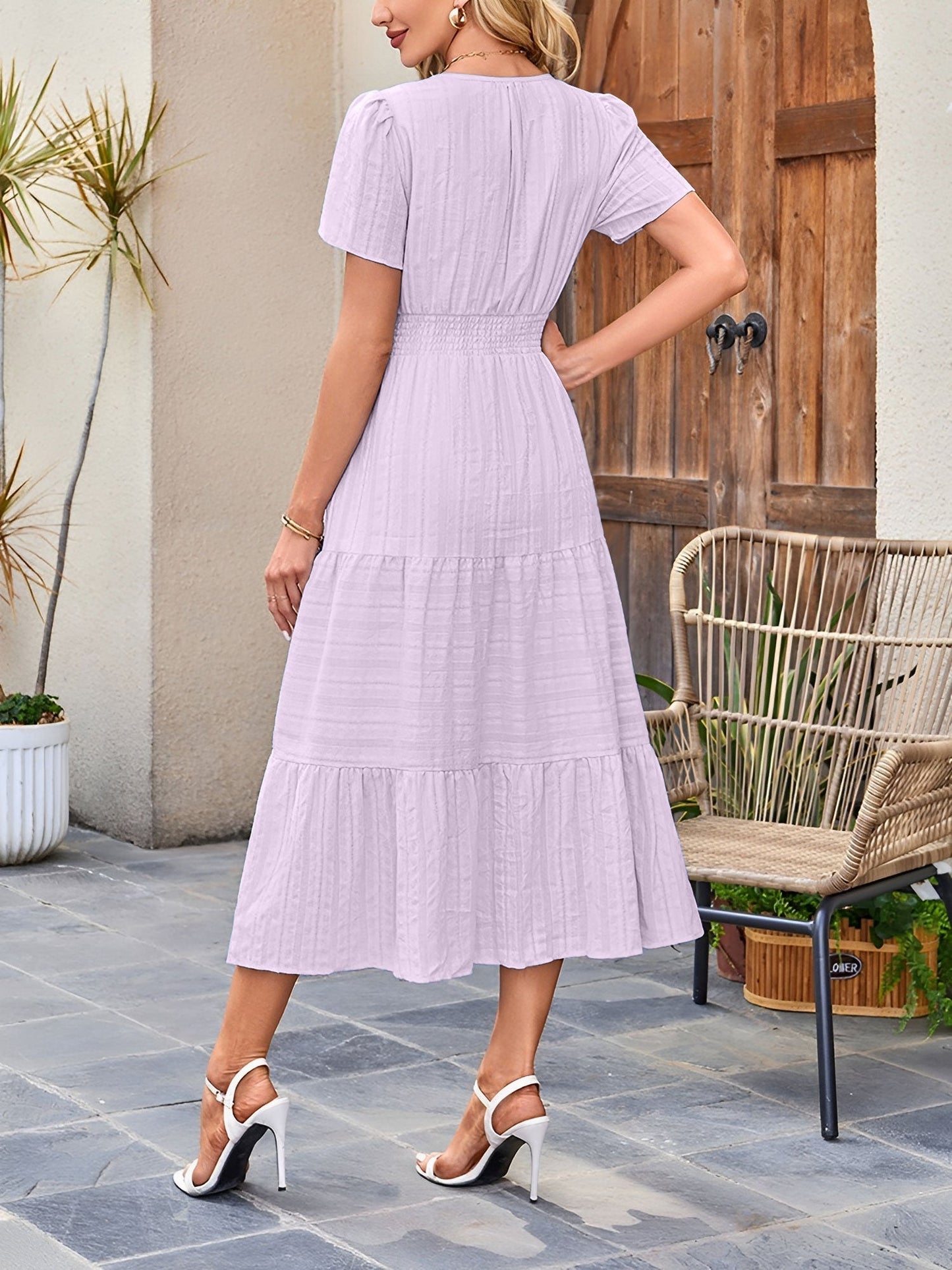 Women's casual midi dress